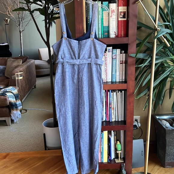 Rachel Zoe 100% Linen Jumpsuit - Picture 7 of 11